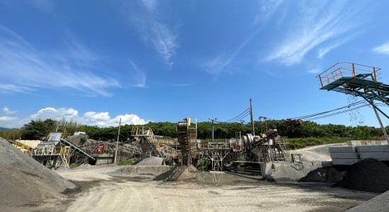 砂利プラント